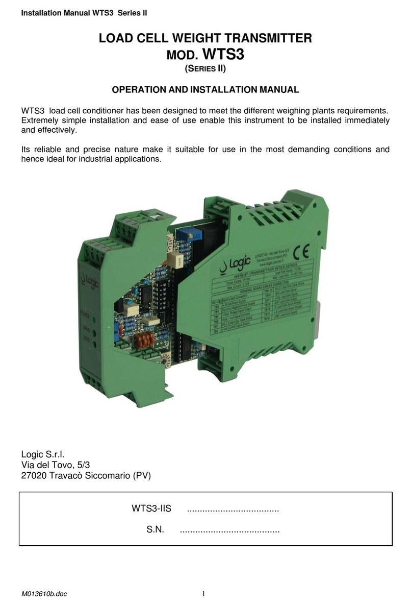 Logic II Series installation manual