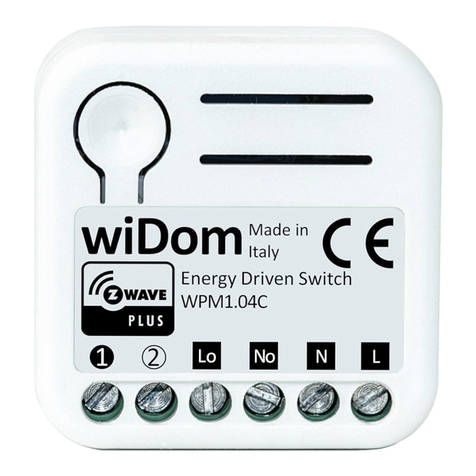 WiDom WPM 1.04 Installation and operating instructions