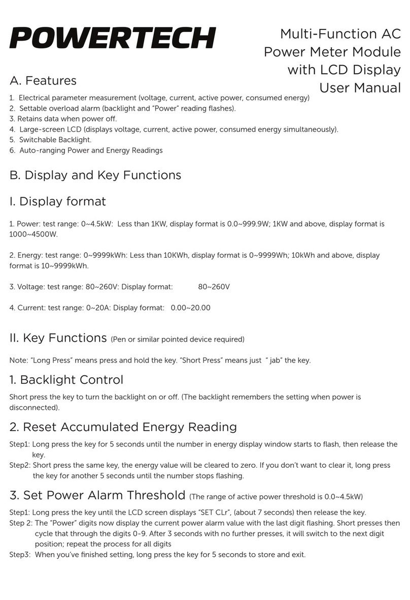 PowerTech WQP2325 User manual