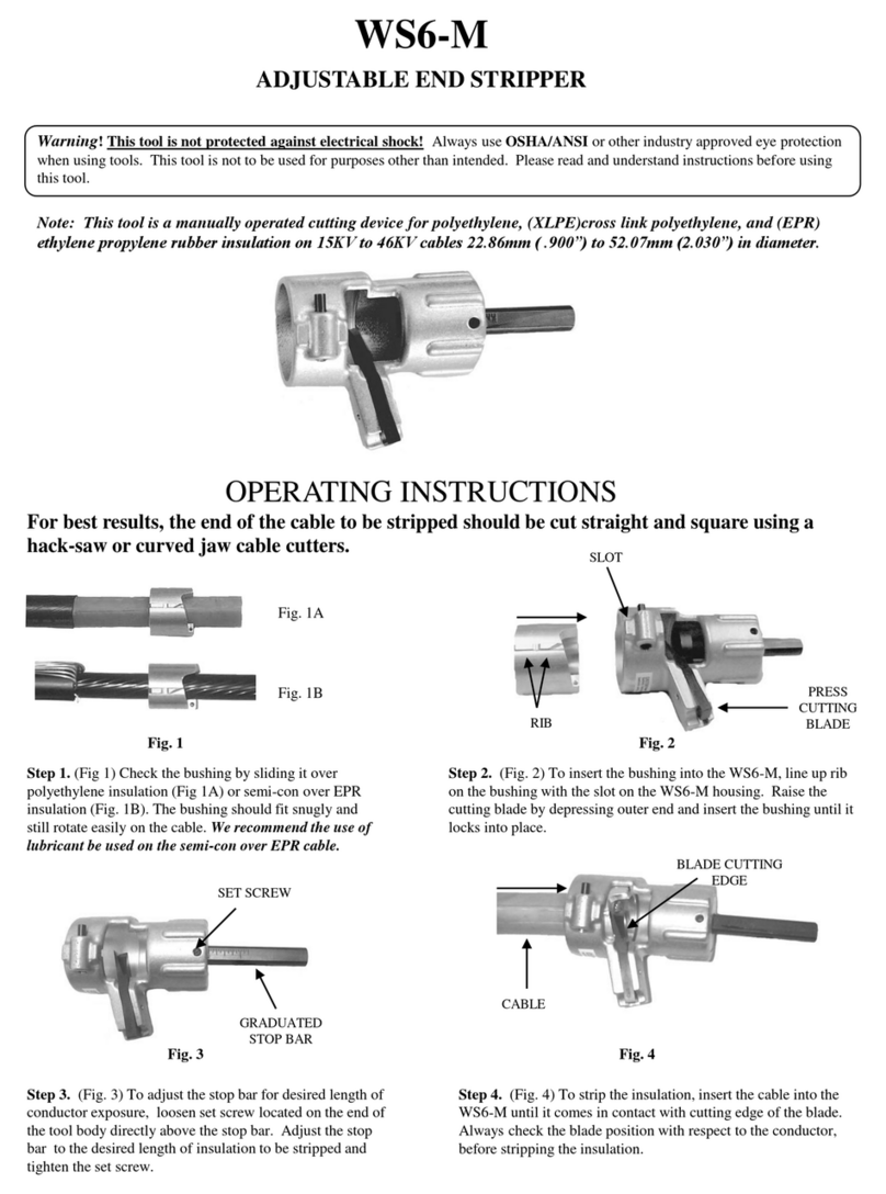 Ripley Utility Tool WS6-M operating instructions