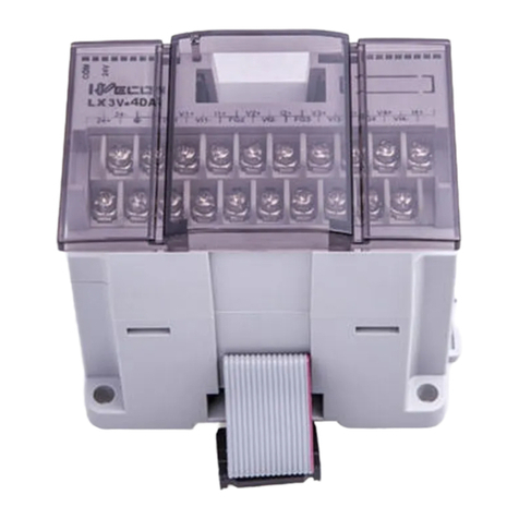 Wecon LX3V-4AD User manual