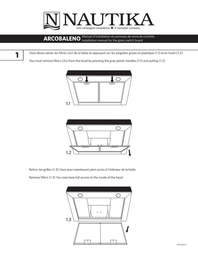 NAUTIKA ARCOBALENO ARCO-L installation manual NAUTIKA ARCOBALENO ARCO-L installation manual