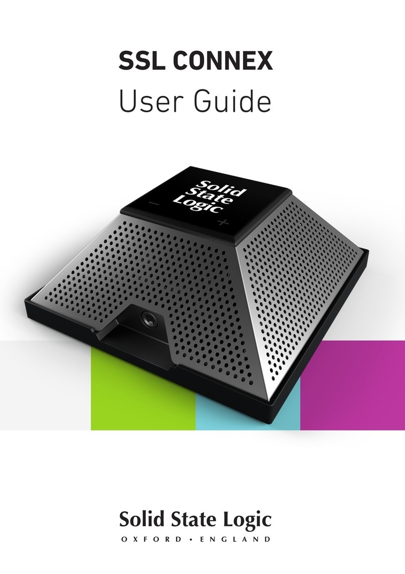 Solid State Logic CONNEX user guide