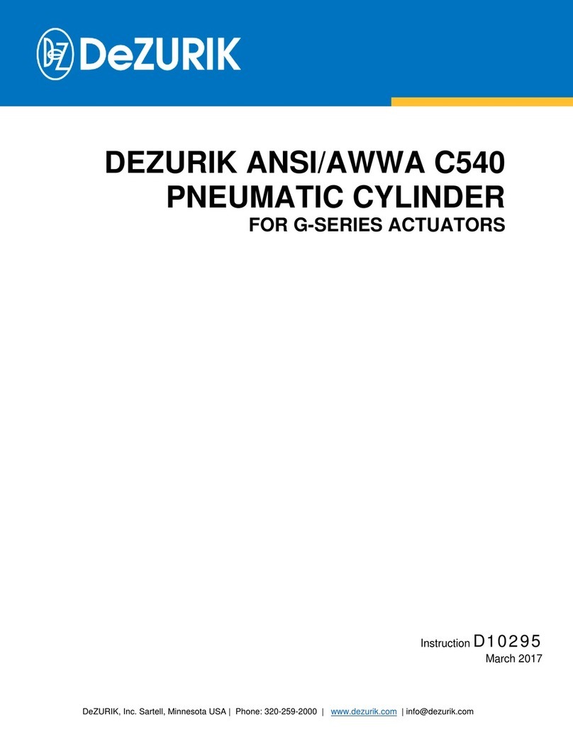 DeZurik ANSI/AWWA C540 instructions