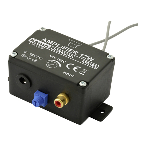 Kemo Electronic M032S Assembly instructions