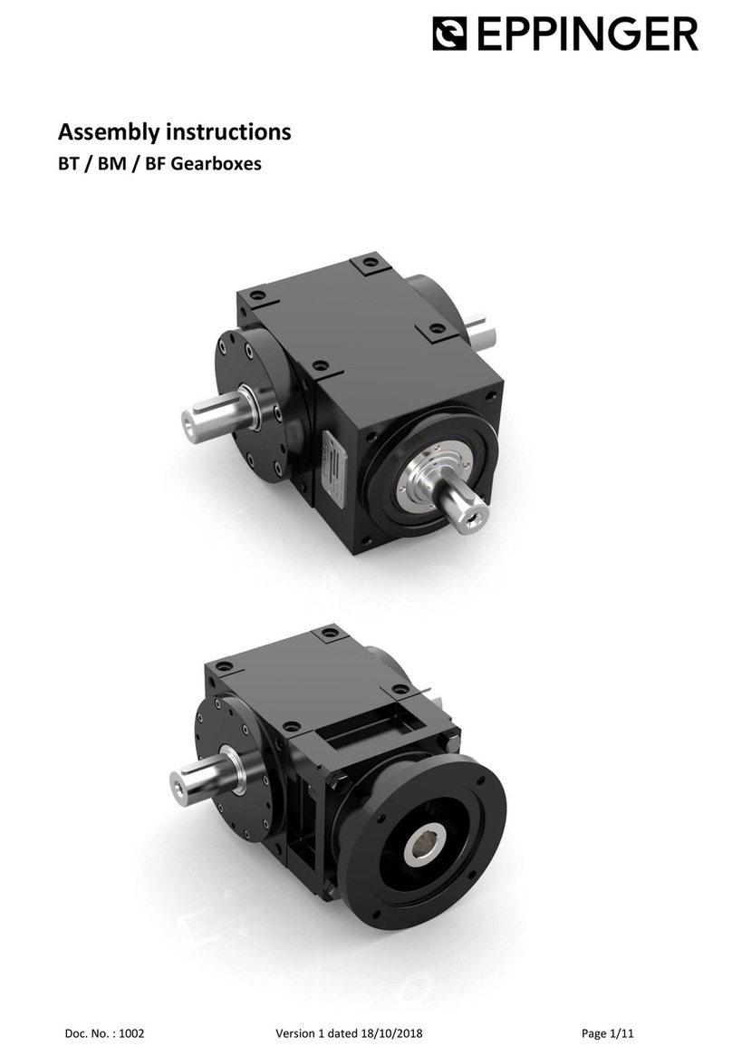 EPPINGER BT Series Assembly instructions