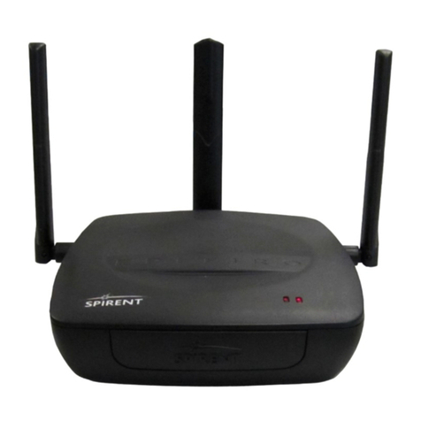Spirent Epitiro 4160 quick start