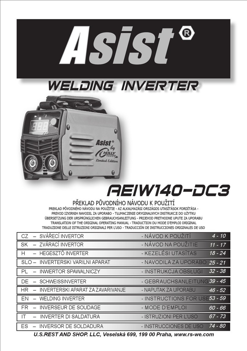 Asist AEIW140-DC3 Original operating manual