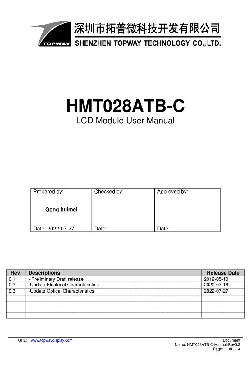 Topway HMT028ATB-C user manual