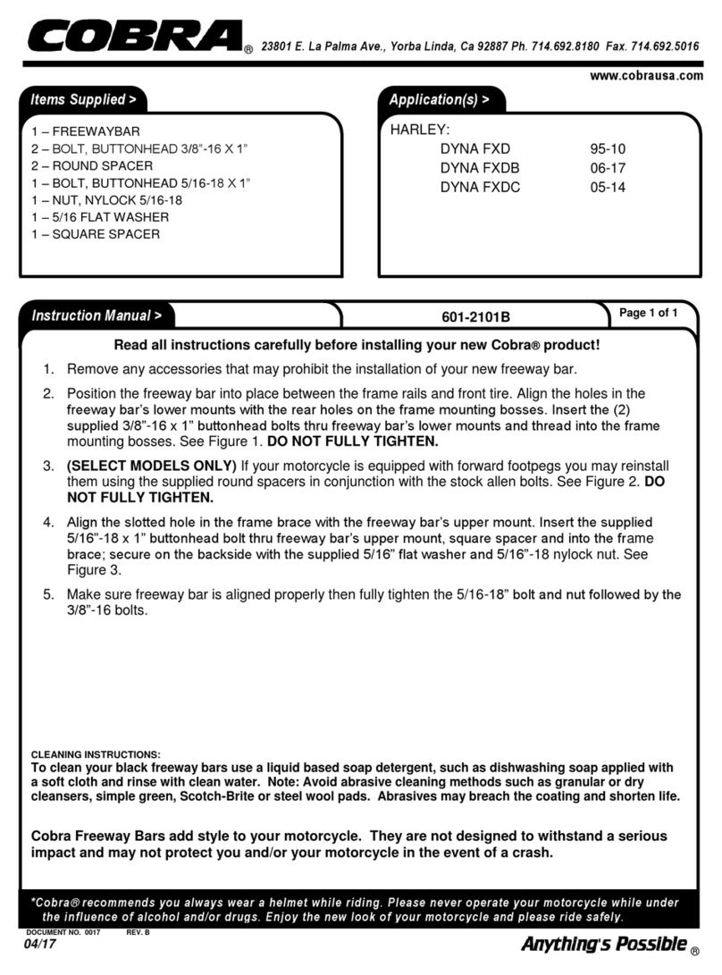 Cobra Anything's Possible 601-2101B instruction manual