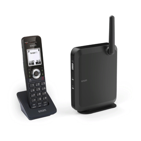 Snom M110 SC Bundle User manual