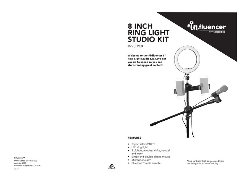 influencer INVLTPK8 manual