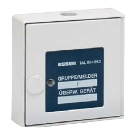 Honeywell ESSER TAM User manual Honeywell ESSER TAM User manual
