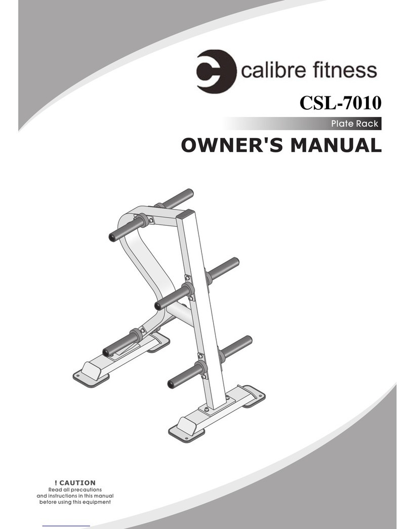Calibre Fitness CSL-7010 owner's manual