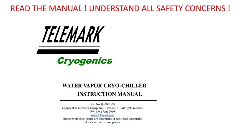 Telemark Cryogenics instruction manual