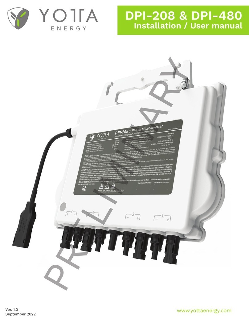 Yotta DPI-208 Installation & user manual