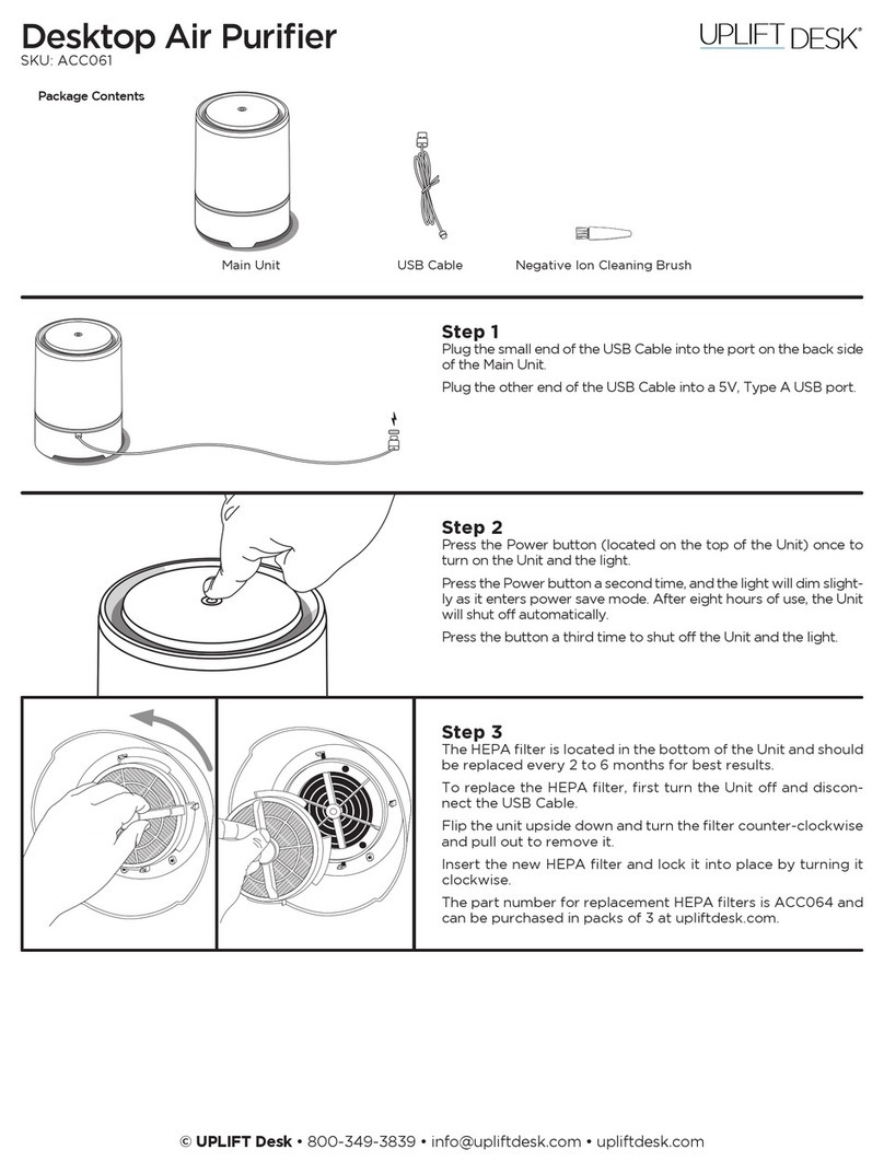 Uplift Desk ACC061 User manual