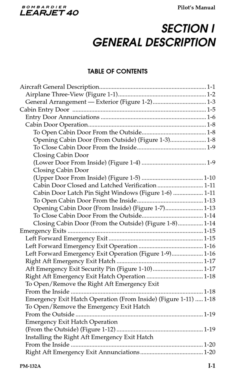 BOMBARDIER LEARJET 40 Pilot's manual
