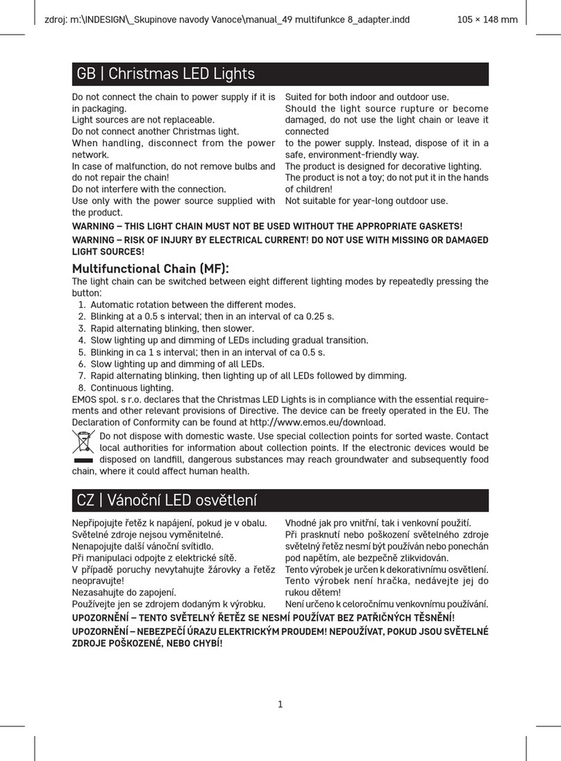 Emos D3EW03 manual
