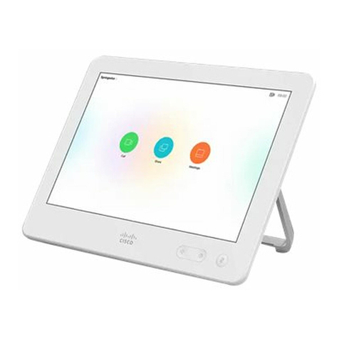 Cisco TelePresence Touch10 Guide Cisco TelePresence Touch10 Guide