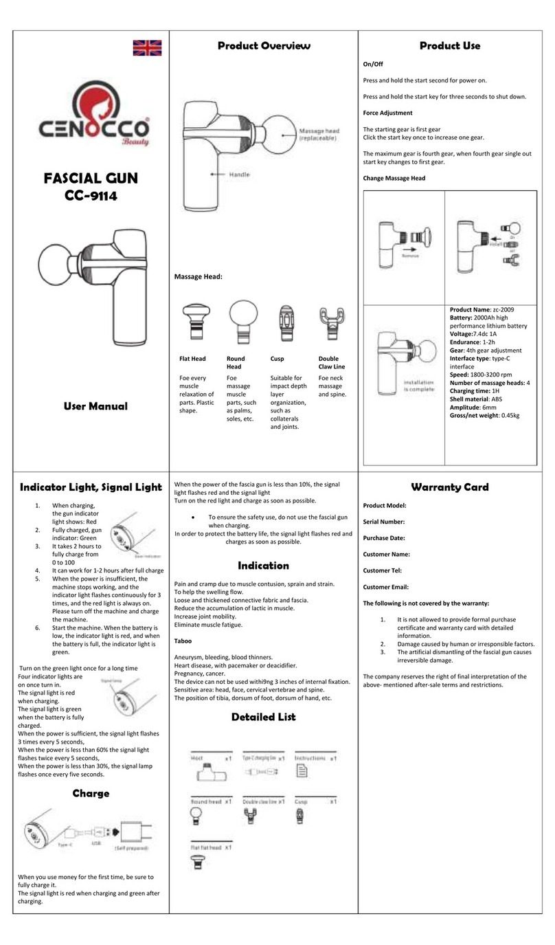 Cenocco CC-9114 User manual