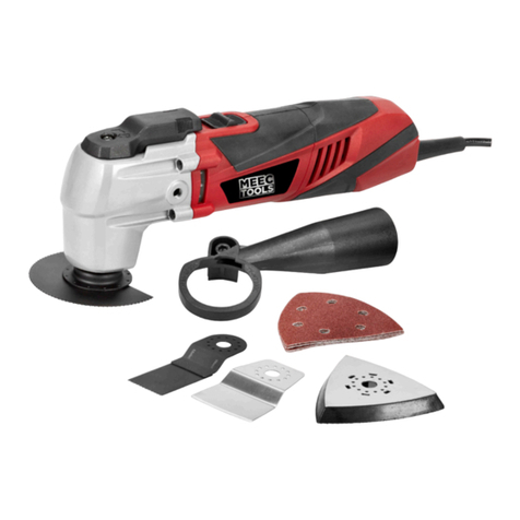 Meec tools 017400 operating instructions