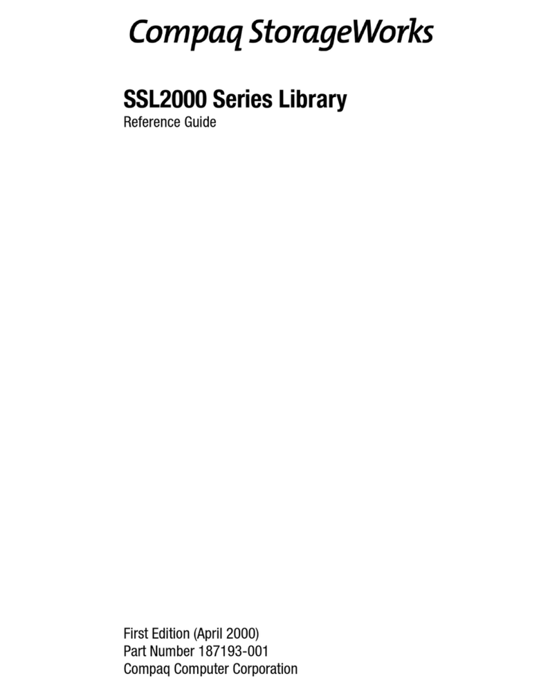Compaq SSL2000 Series reference guide