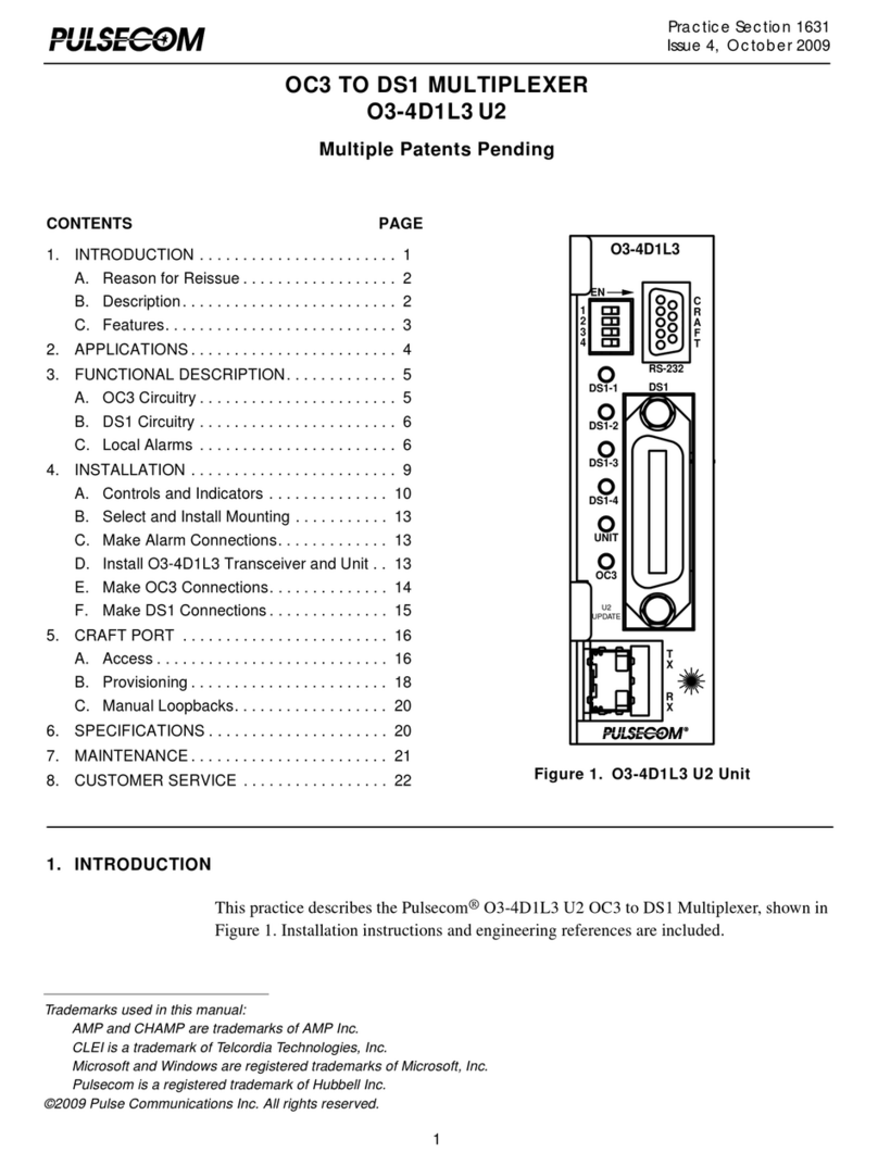 PULSE+ O3-4D1L3 U2 manual