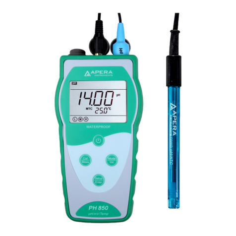 Apera Instruments PH850 user manual