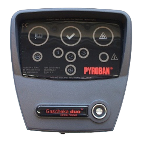 Pyroban Gascheka duo System 5000 User manual