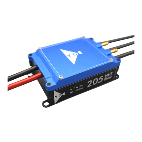 YGE OPTO 205 HVT quick start guide