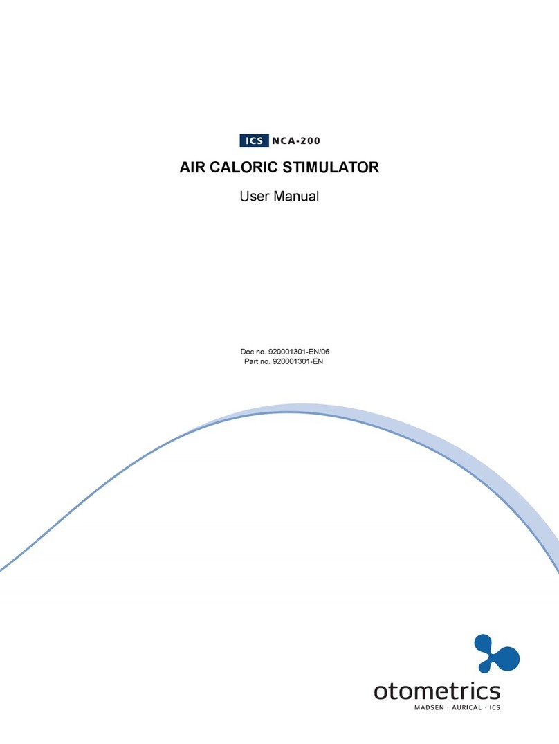 otometrics ICS NCA-200 user manual