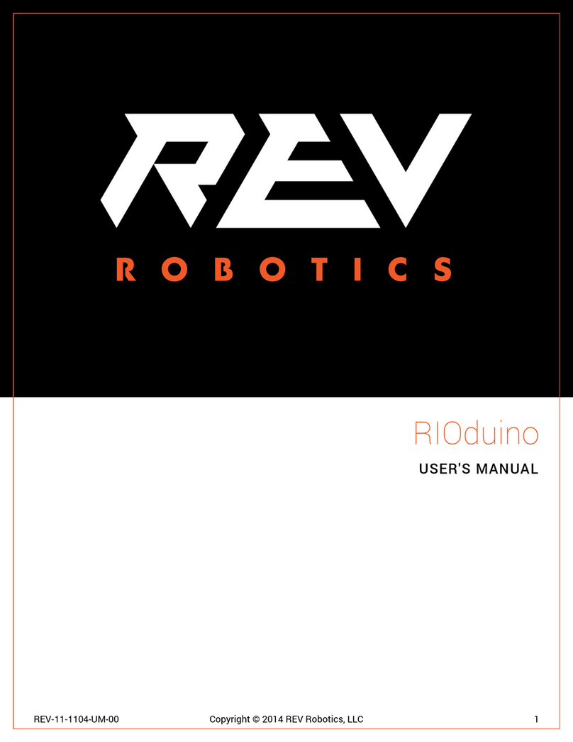 REV Robotics RIOduino user manual