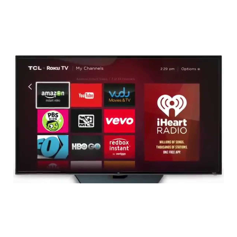 TCL Roku TV User manual