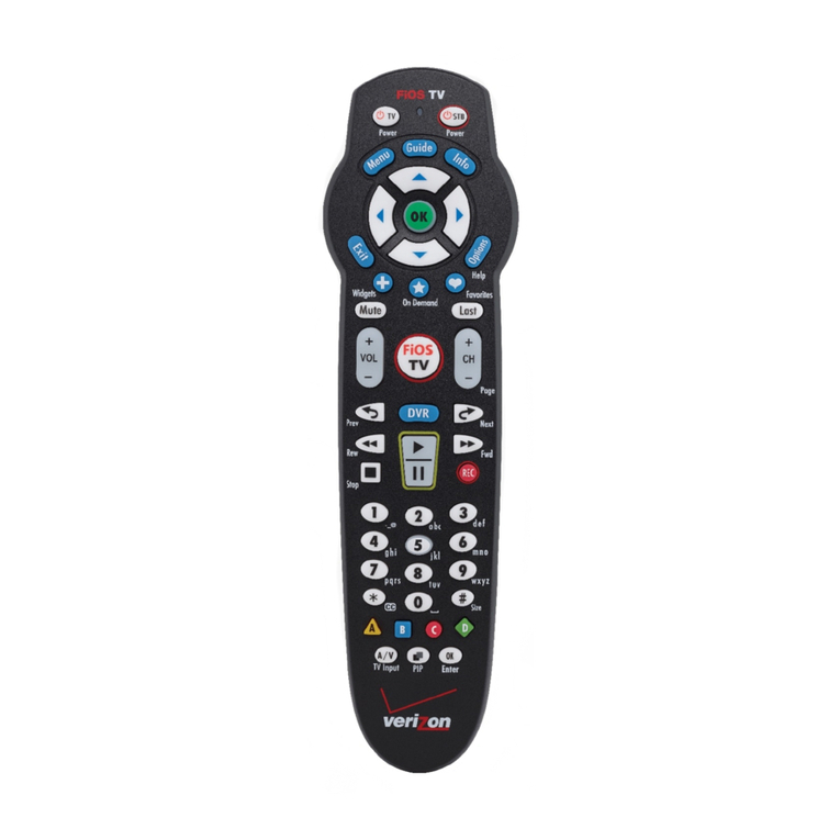 Verizon P265v3 FiOS     TV User manual