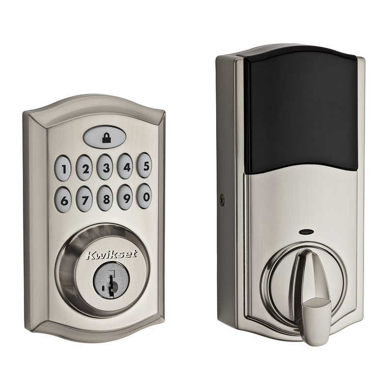 Kwikset SmartCode 913 User manual