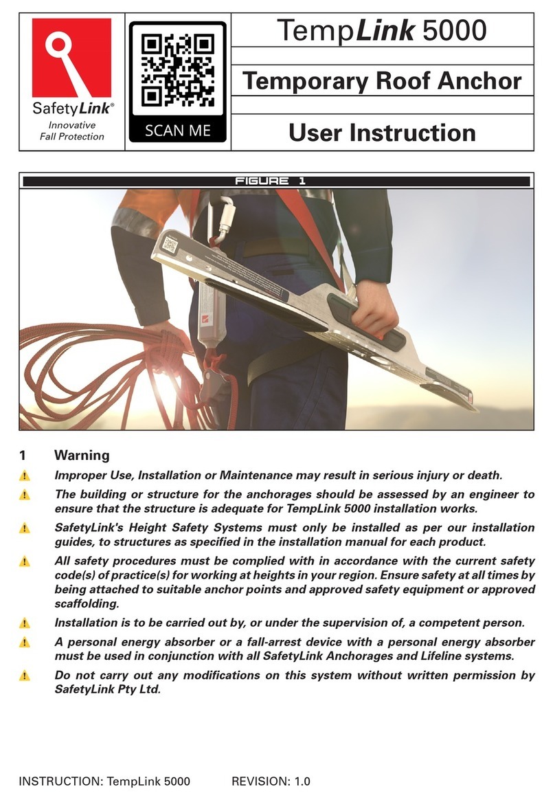 Safety Link TempLink 5000 User instruction