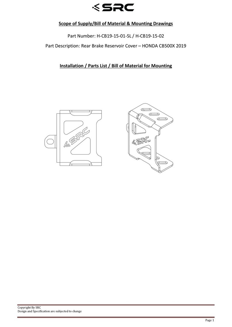 SRC H-CB19-15-01-SL Installation