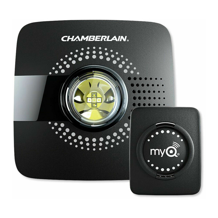 Chamberlain SMART GARAGE MYQ-G0301 user manual Chamberlain SMART GARAGE MYQ-G0301 user manual