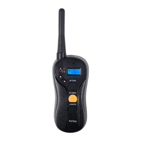 PetSpy p-collar 620 User manual