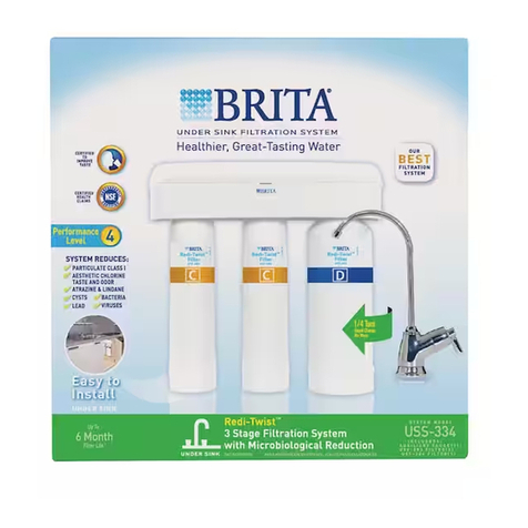 Brita Redi-Twist USS-334 installation guide