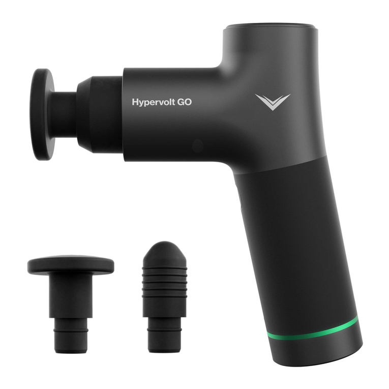 HYPERICE Hypervolt GO User manual HYPERICE Hypervolt GO User manual