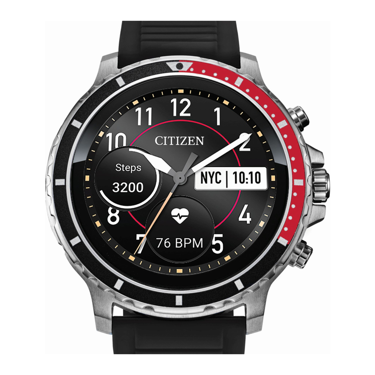 Citizen P990 User manual