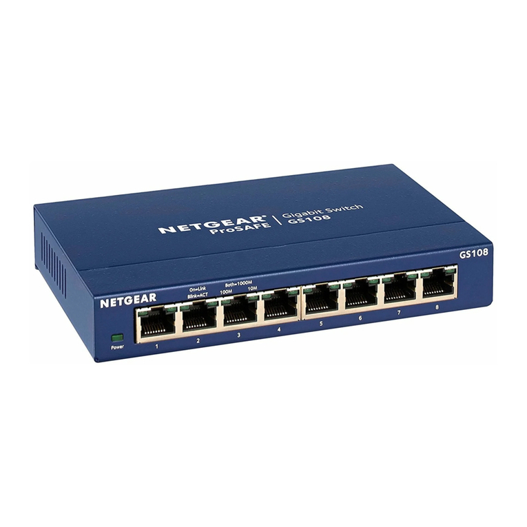 NETGEAR ProSafe GS108 User manual