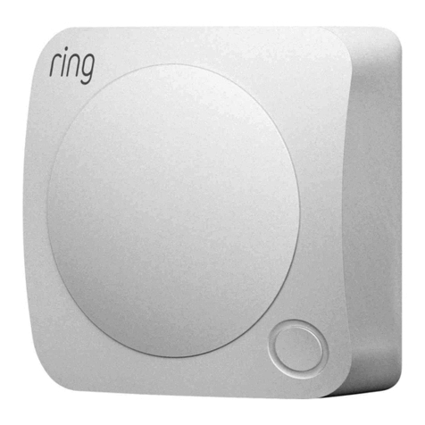 ring Motion Detector 2nd Generation Z-Wave User manual