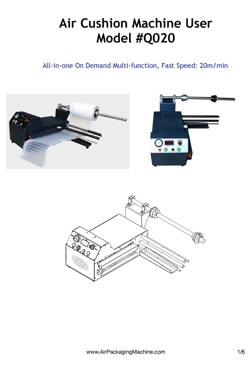 PackBest Q020 instruction manual