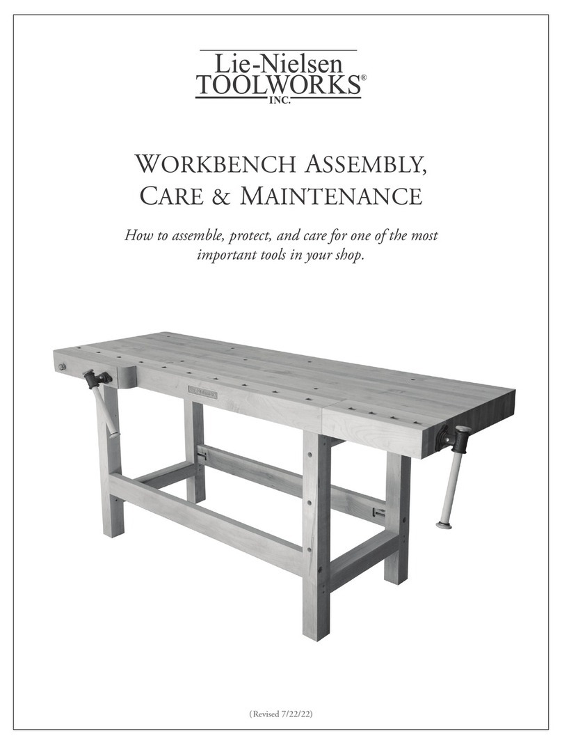 Lie-Nielsen TOOLWORKS 1-B-LN-7 Maintenance manual