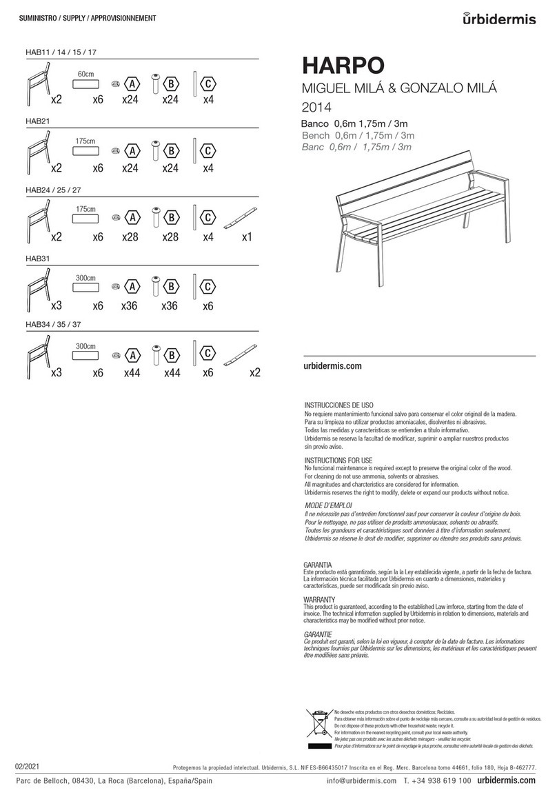 urbidermis HARPO Instructions for use urbidermis HARPO Instructions for use