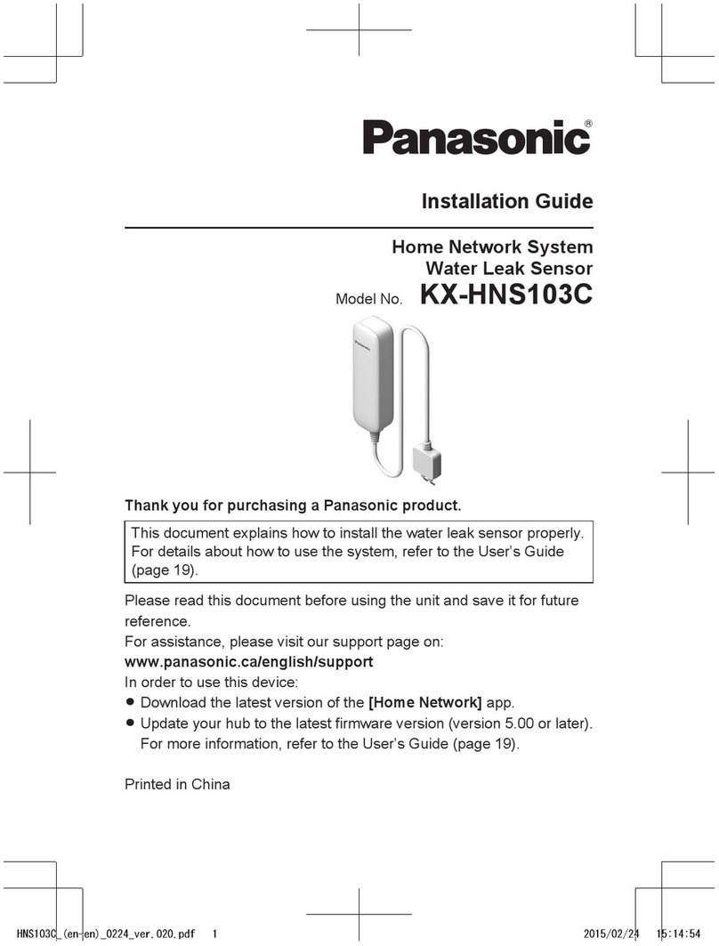 Panasonic KX-HNS103C installation guide