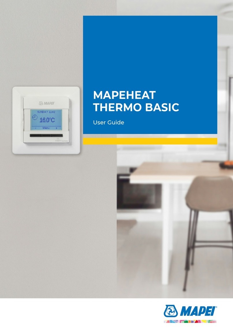 Mapei MAPEHEAT THERMO BASIC user guide